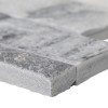 XL Alaska Gray 9X24 Split Face Marble Ledger Panel 