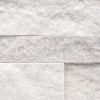 XL Arctic Gray 9X18 Split Face Quartzite Corner Ledger Panel